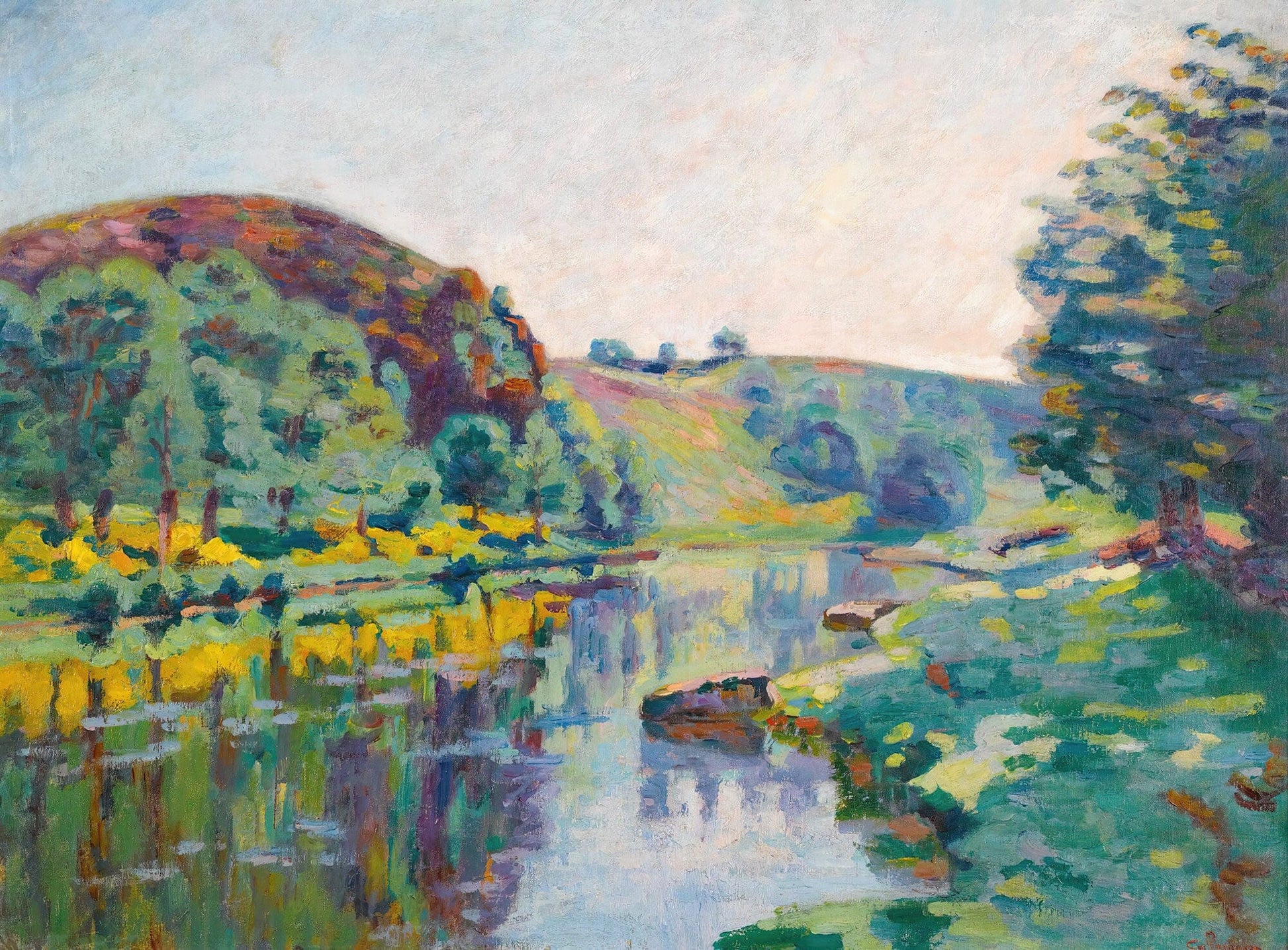 La Roche De Lecho by Armand Guillaumin