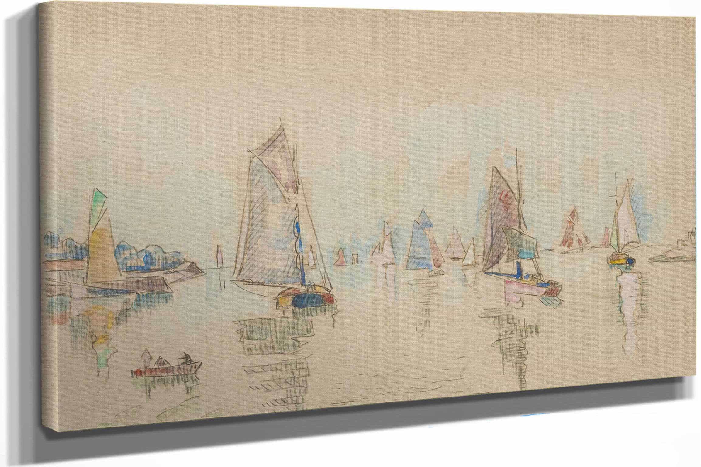 La Rochelle by Paul Signac