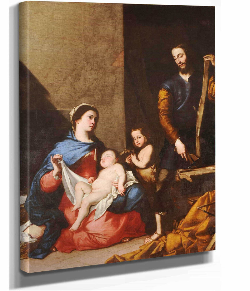 La Sagrada Familia by Jusepe De Ribera