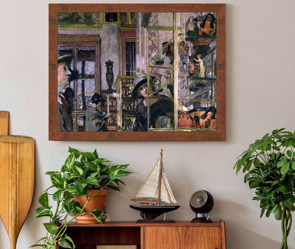 La Salle Clarac by Edouard Vuillard