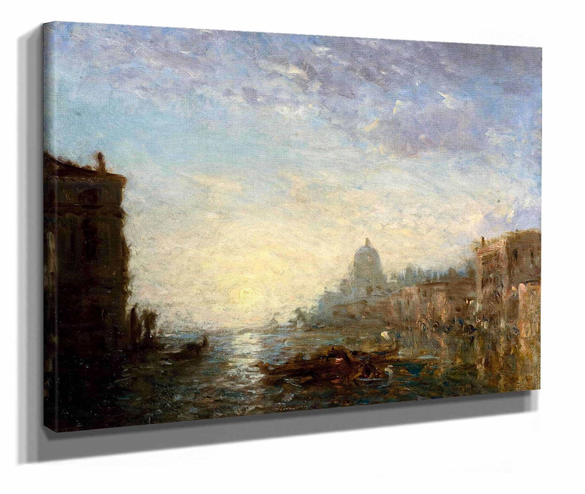 La Salute Effet De Matin by Felix Ziem