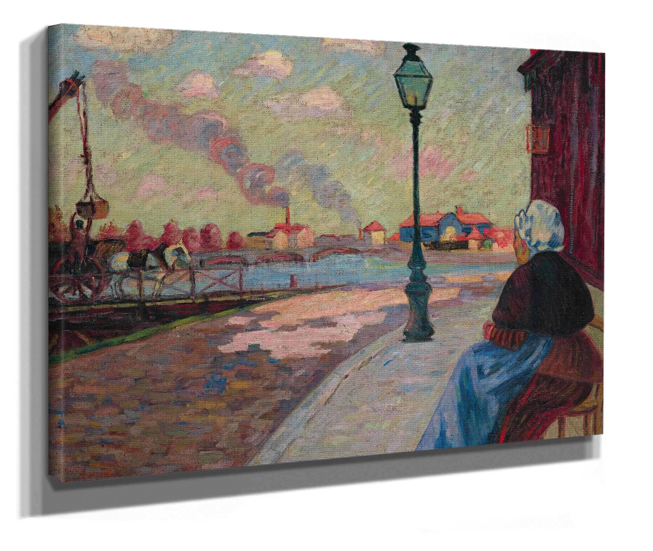 La Seine A Charenton by Armand Guillaumin
