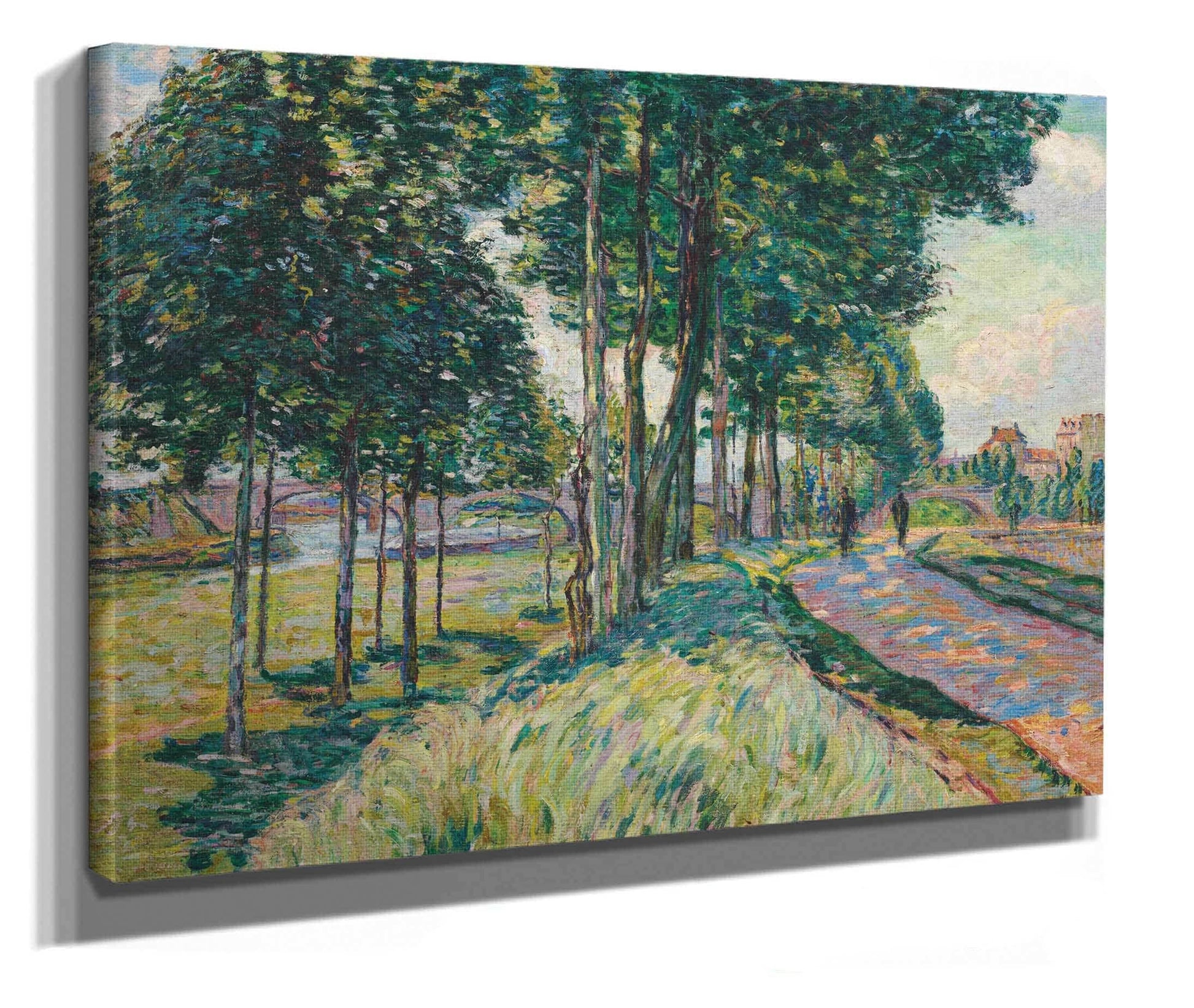 La Seine A Charenton by Armand Guillaumin