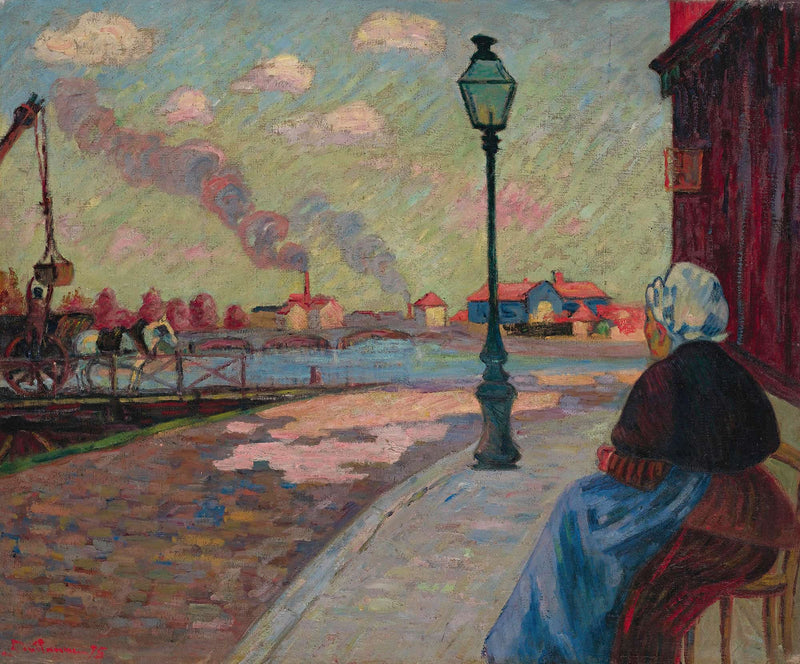 La Seine A Charenton by Armand Guillaumin