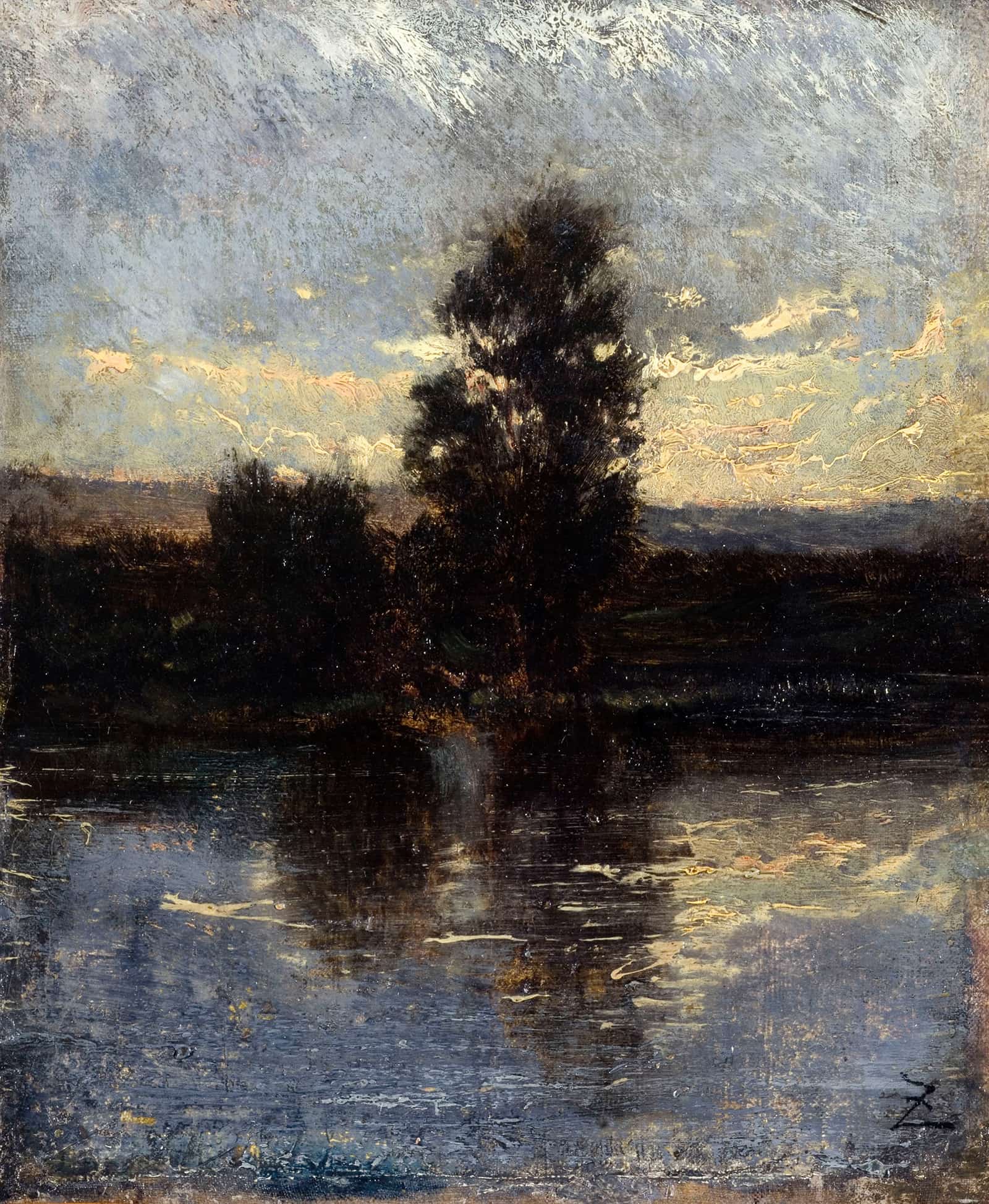 La Seine by Felix Ziem