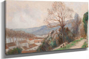 La Seine Vue Des Hauteurs De Rolleboise by Maximilien Luce