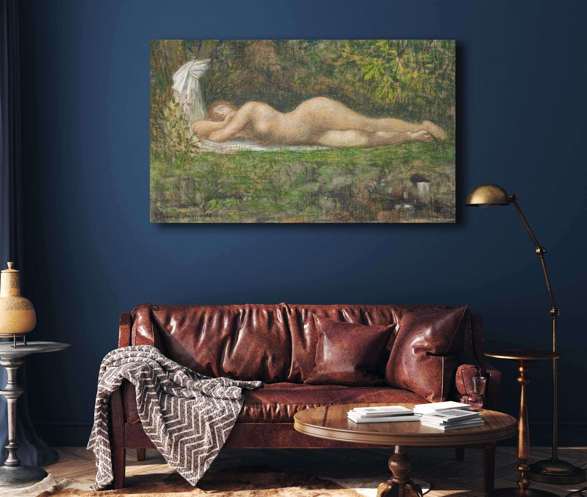 La Source by Pierre Puvis De Chavannes