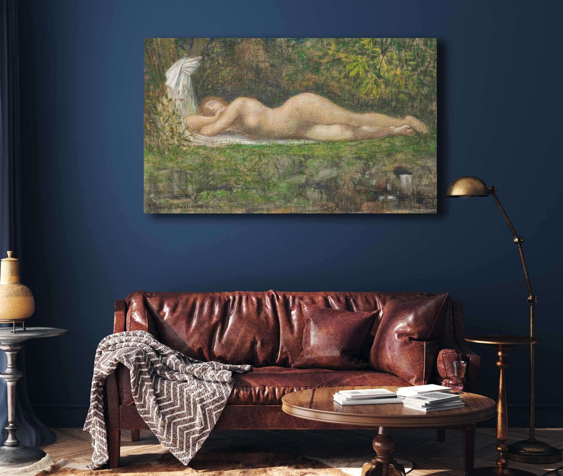La Source by Pierre Puvis De Chavannes