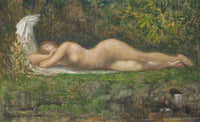 La Source by Pierre Puvis De Chavannes