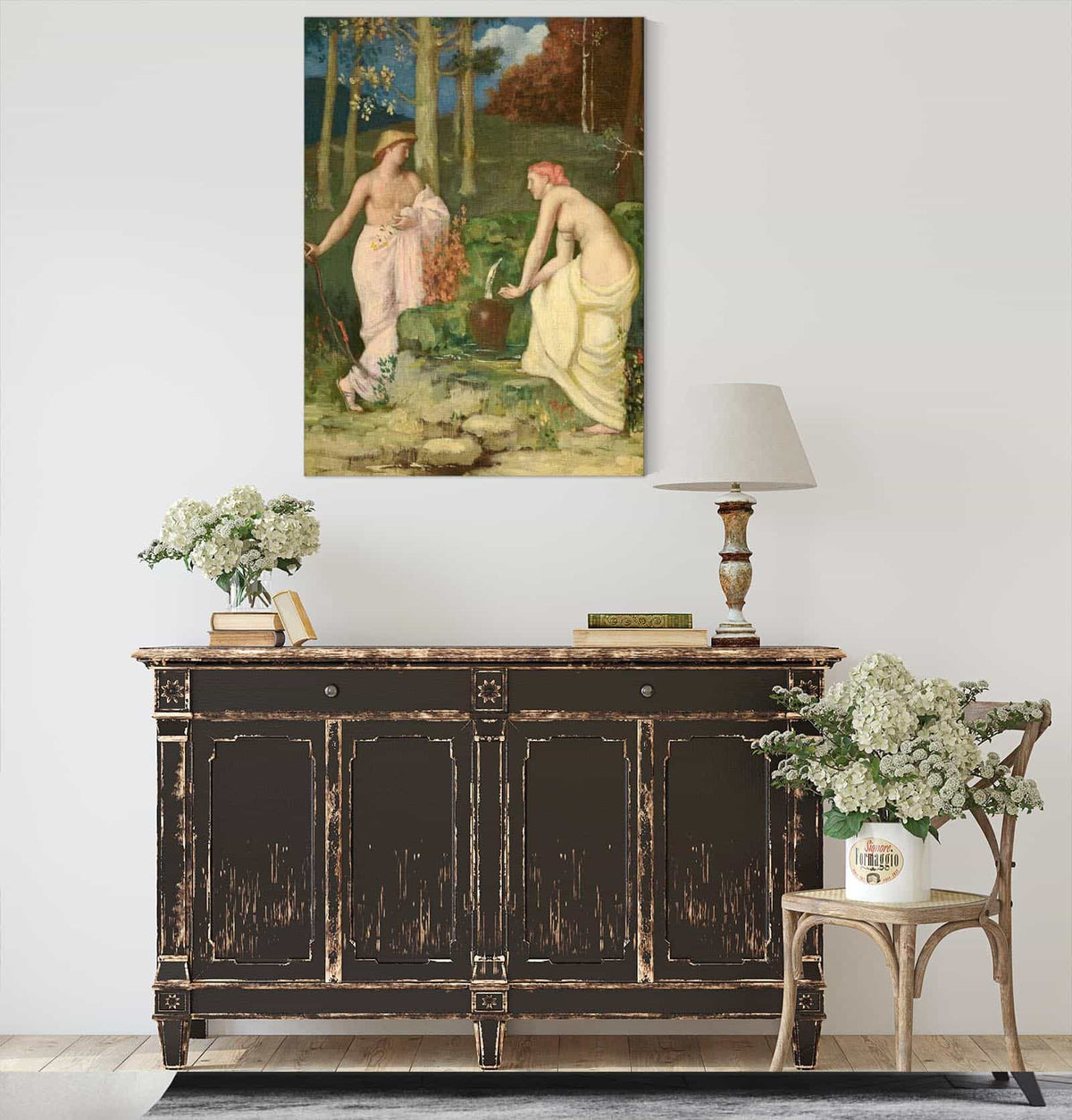 La Source by Pierre Puvis De Chavannes