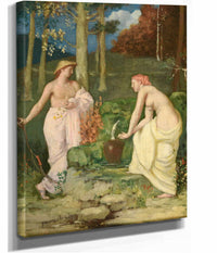 La Source by Pierre Puvis De Chavannes