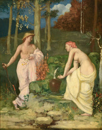 La Source by Pierre Puvis De Chavannes