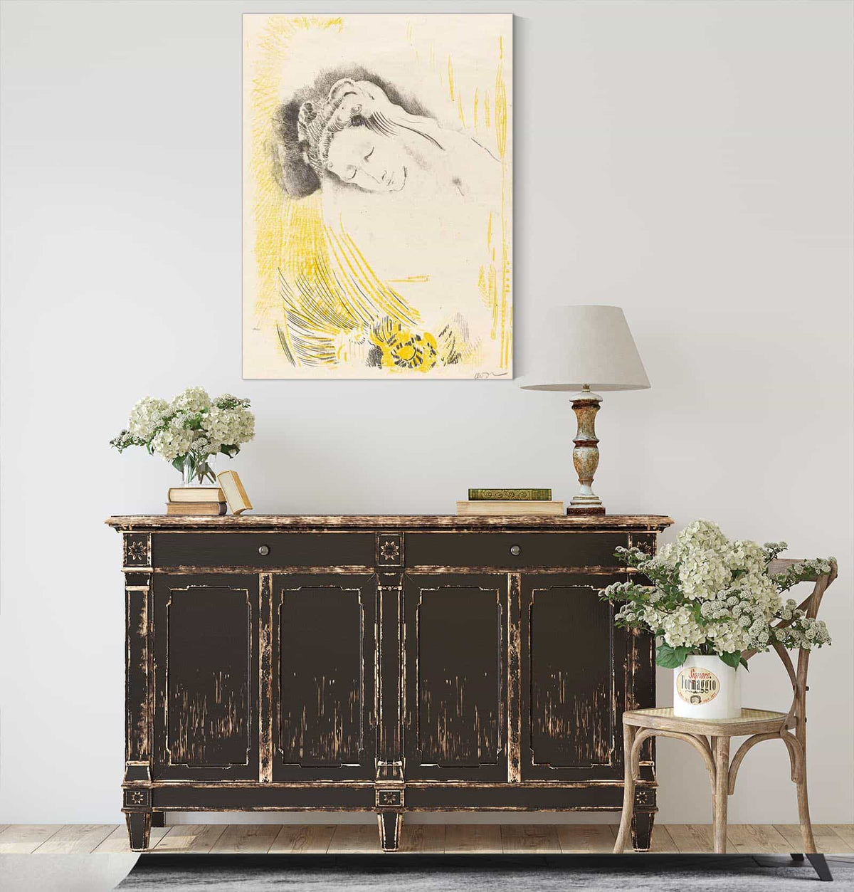 La Sulamite The Shulamite by Odilon Redon