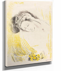 La Sulamite The Shulamite by Odilon Redon