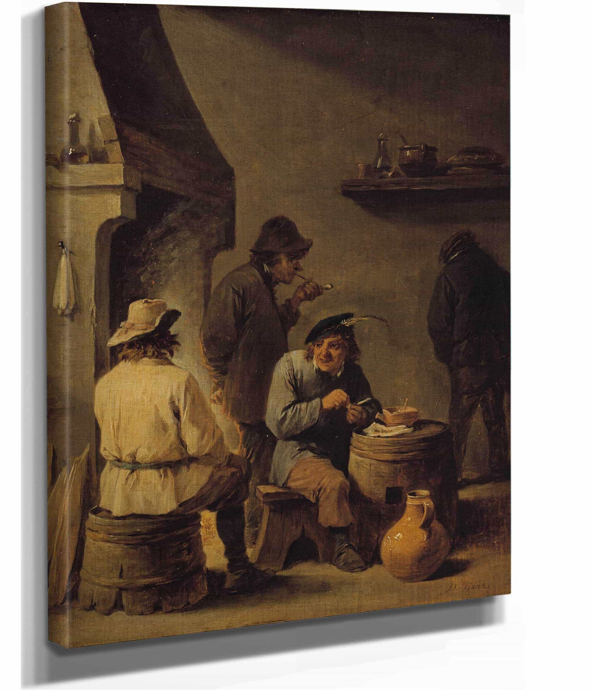 La Tabagie by David Teniers The Younger