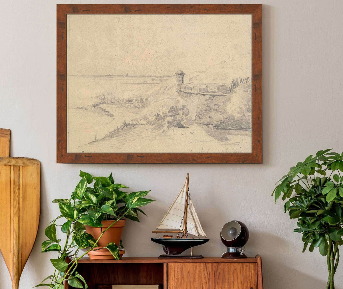 La Tehin De La Guayra by Camille Pissarro