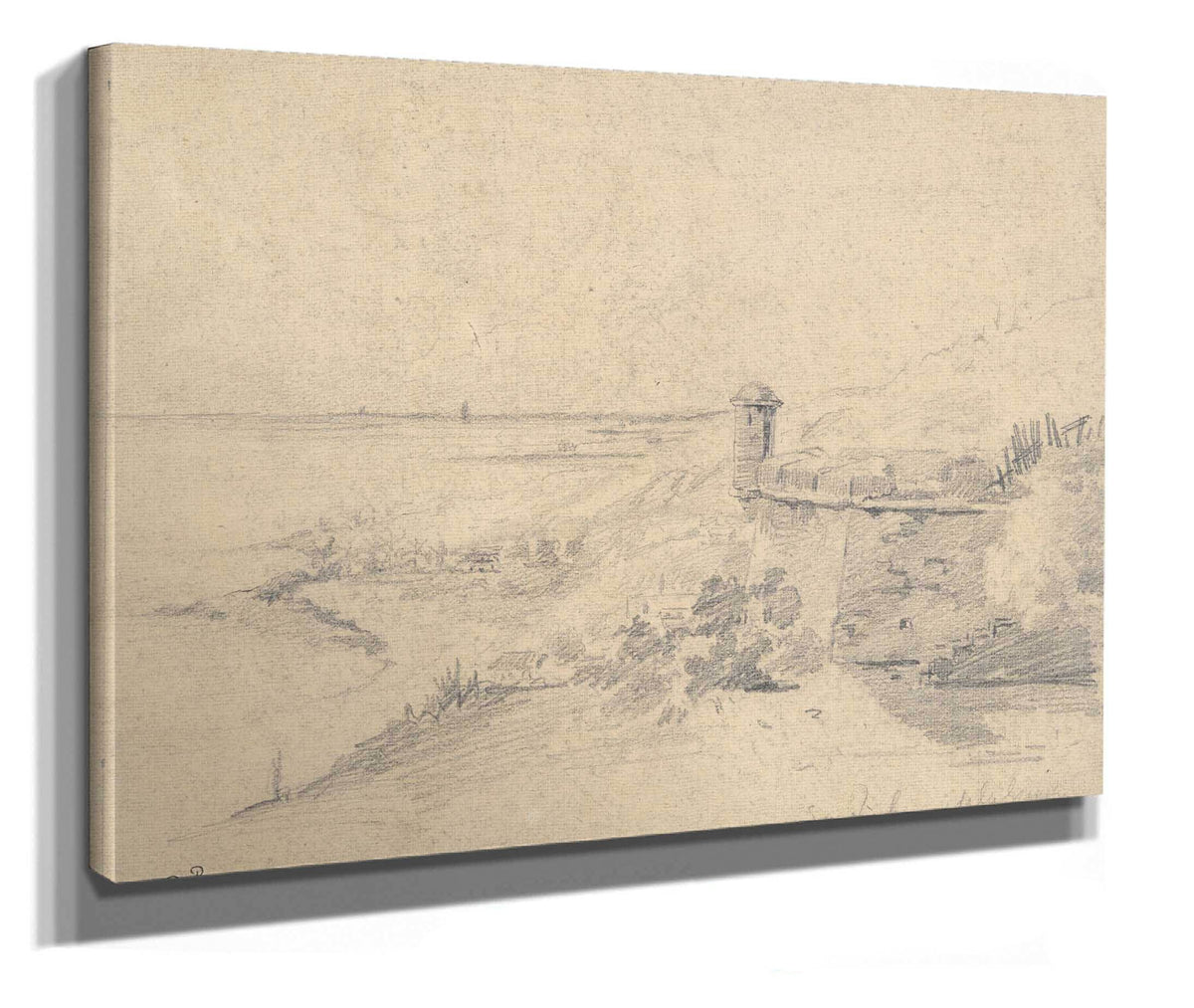 La Tehin De La Guayra by Camille Pissarro