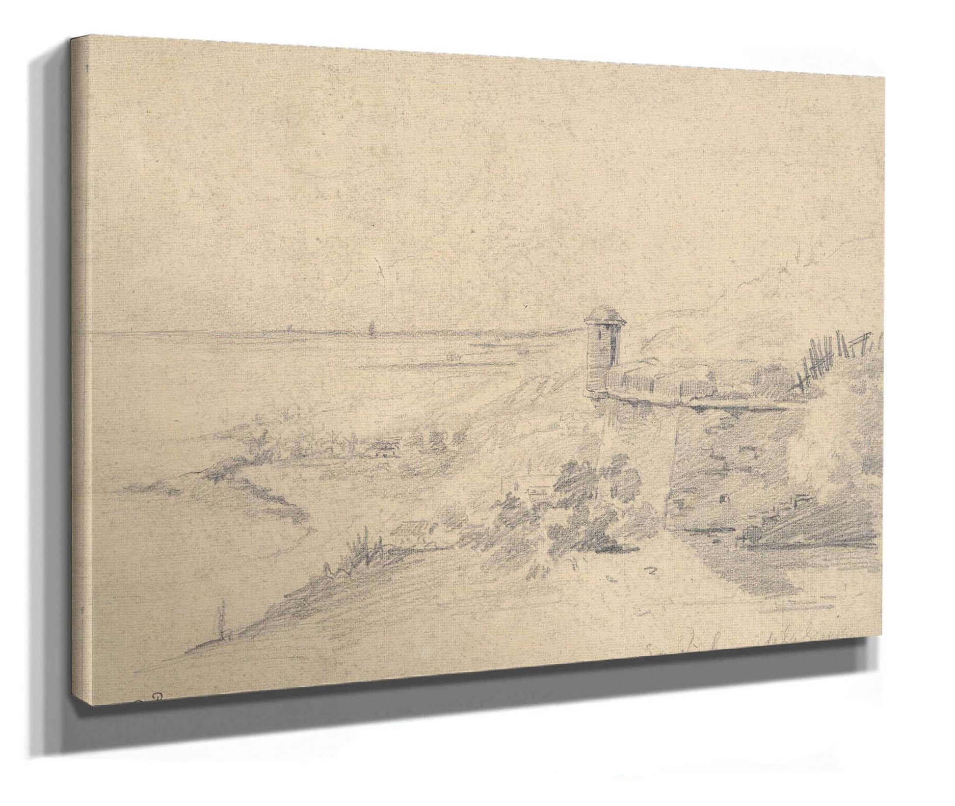 La Tehin De La Guayra by Camille Pissarro
