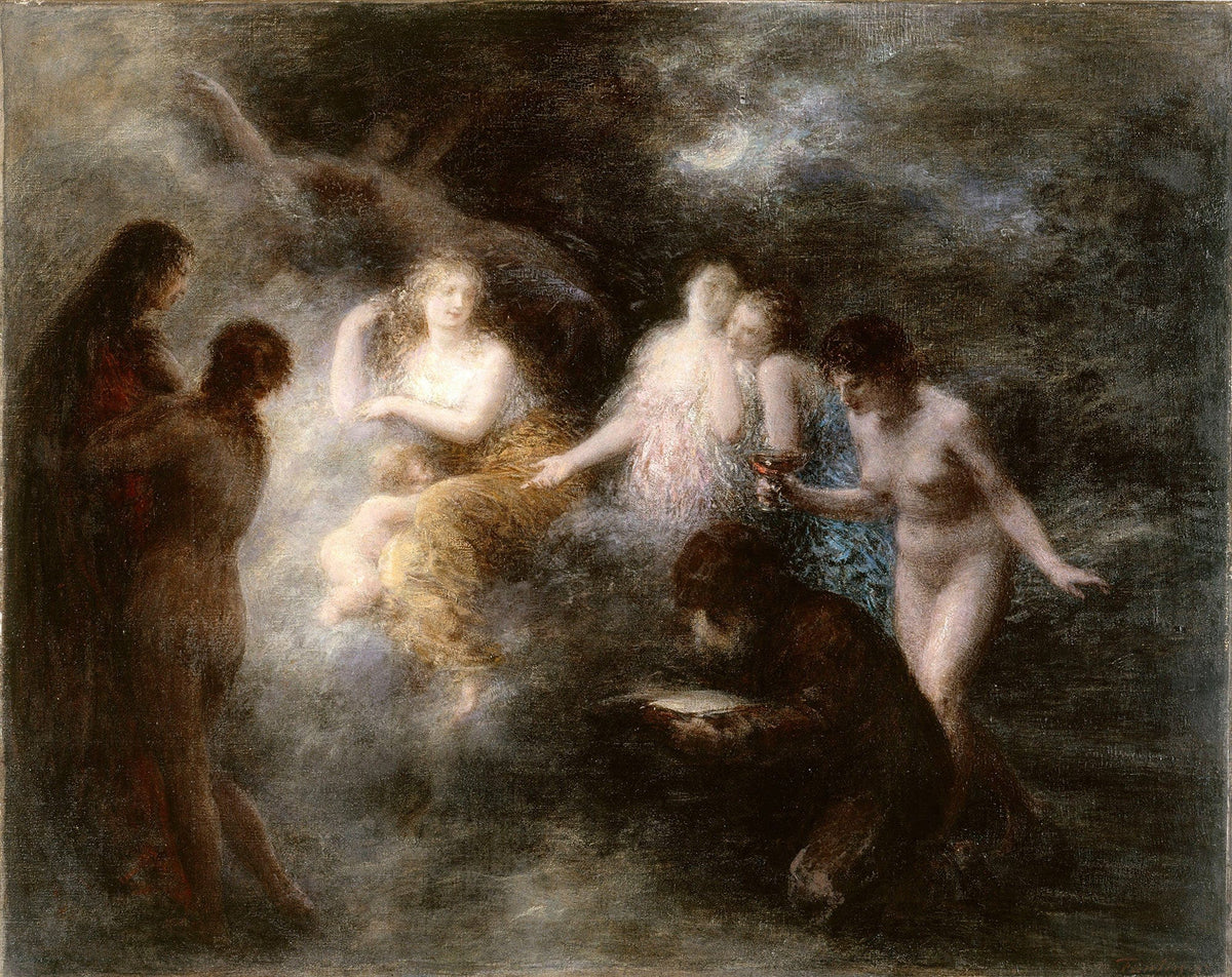 La Tentation De Saint Antoine by Henri Fantin Latour