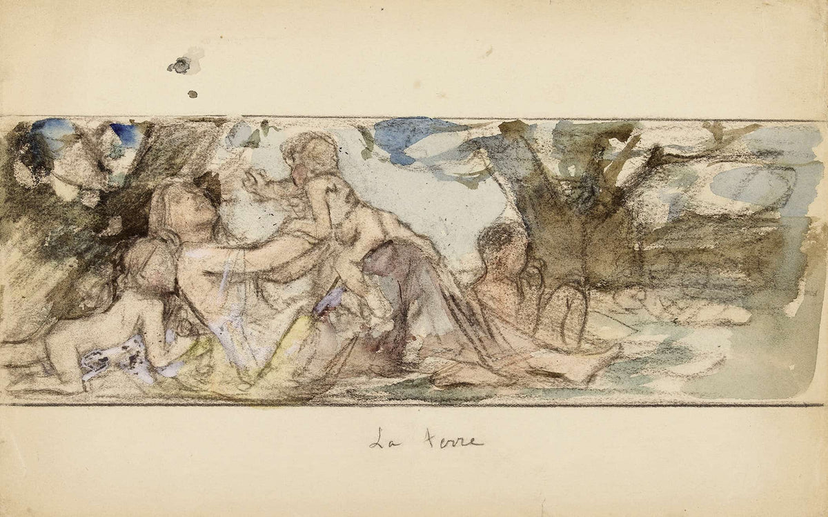 La Terre by Leon Francois Comerre