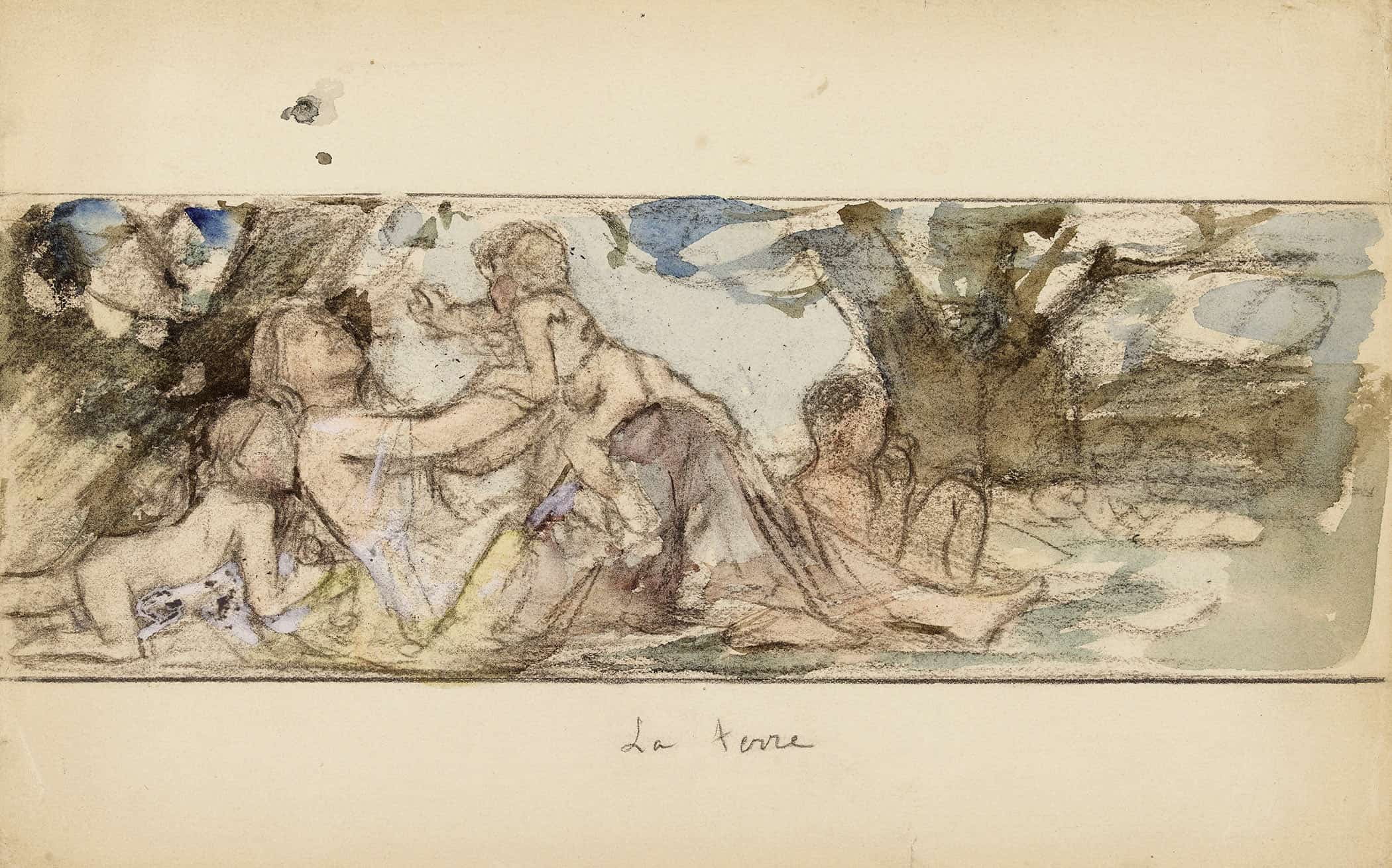 La Terre by Leon Francois Comerre