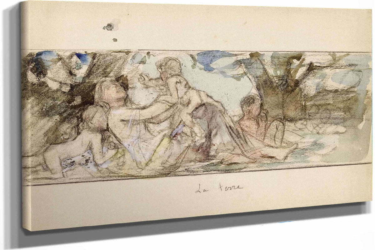 La Terre by Leon Francois Comerre