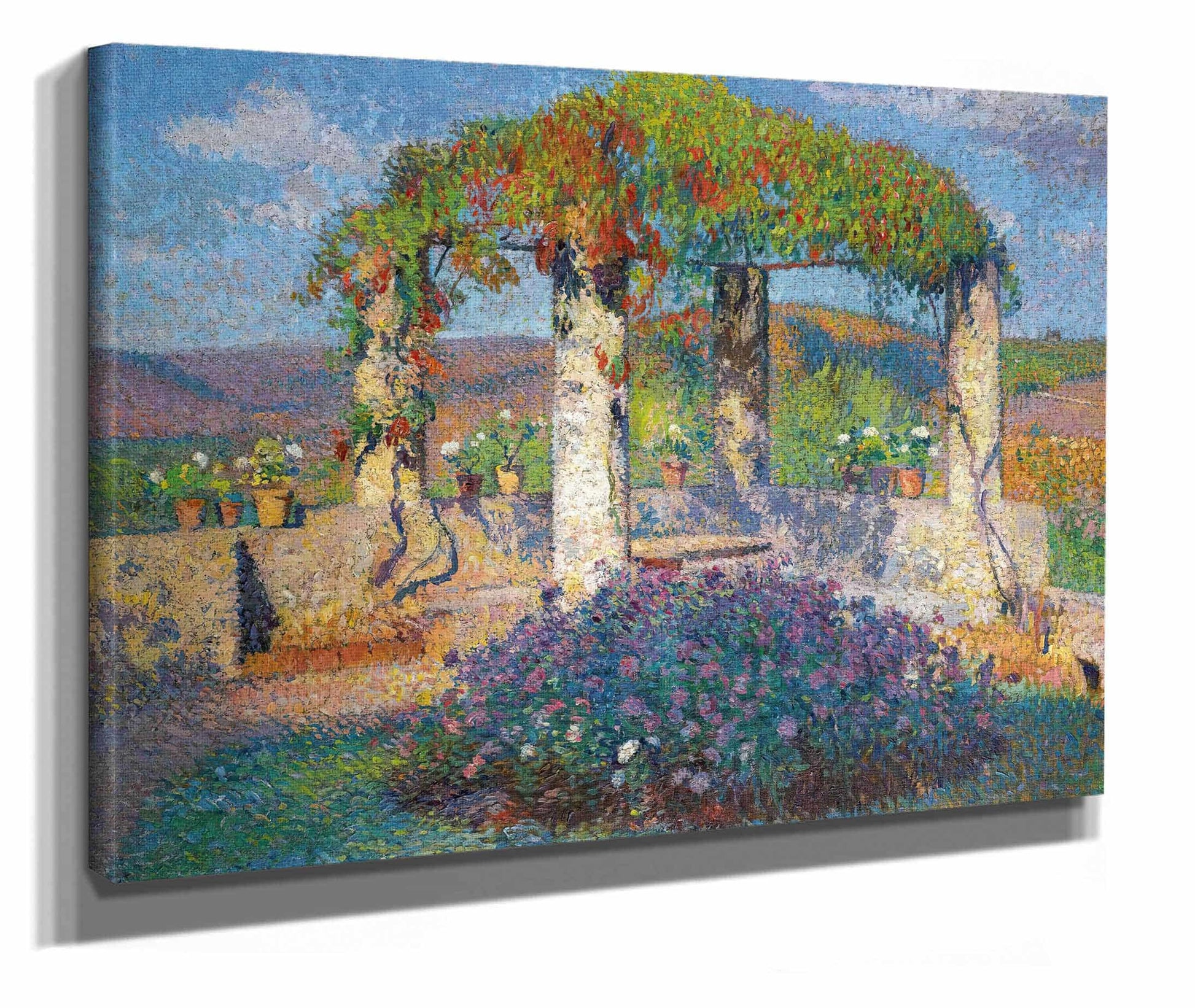 La Tonelle De Langle Nord Ouest Du Parc De Marquayrol by Henri Martin