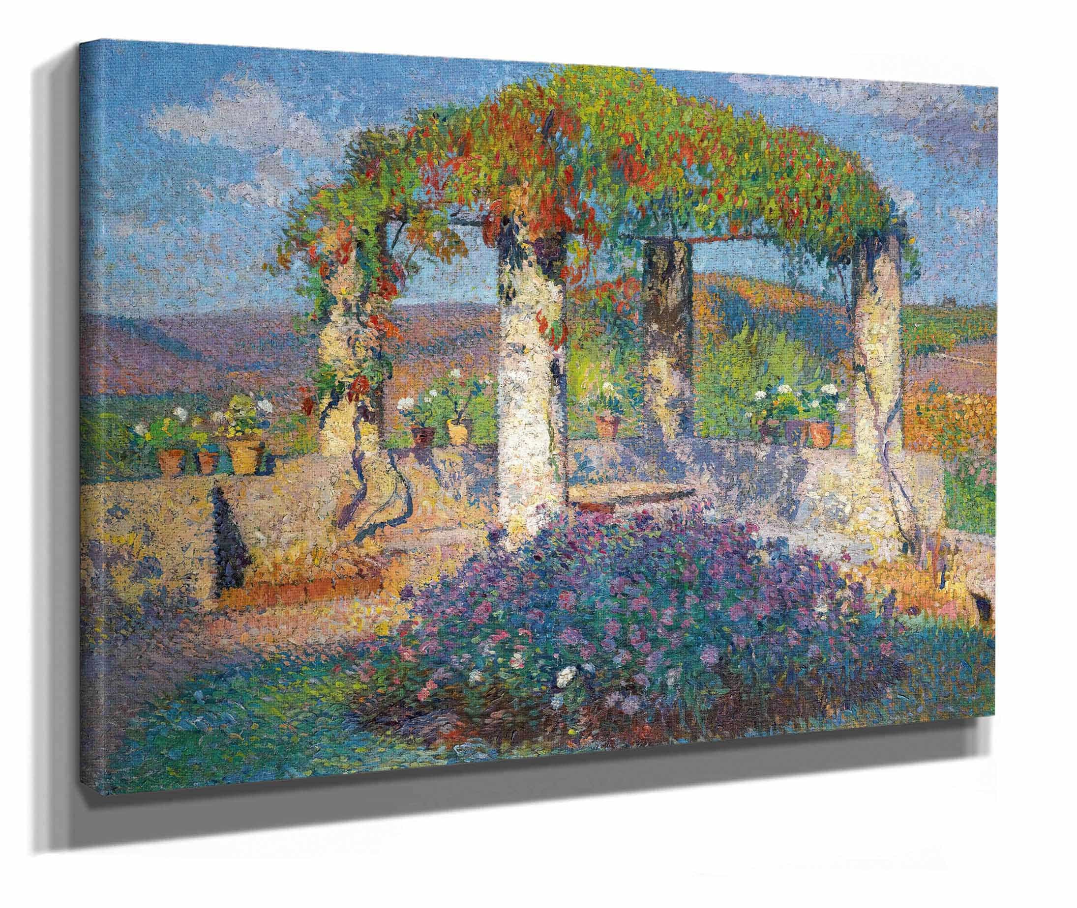 La Tonelle De Langle Nord Ouest Du Parc De Marquayrol by Henri Martin