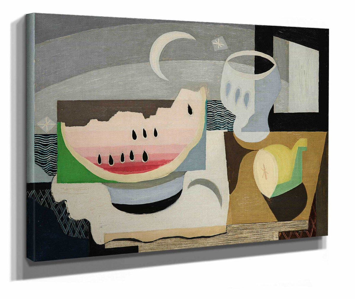 La Tranche De Pasteque by Louis Marcoussis