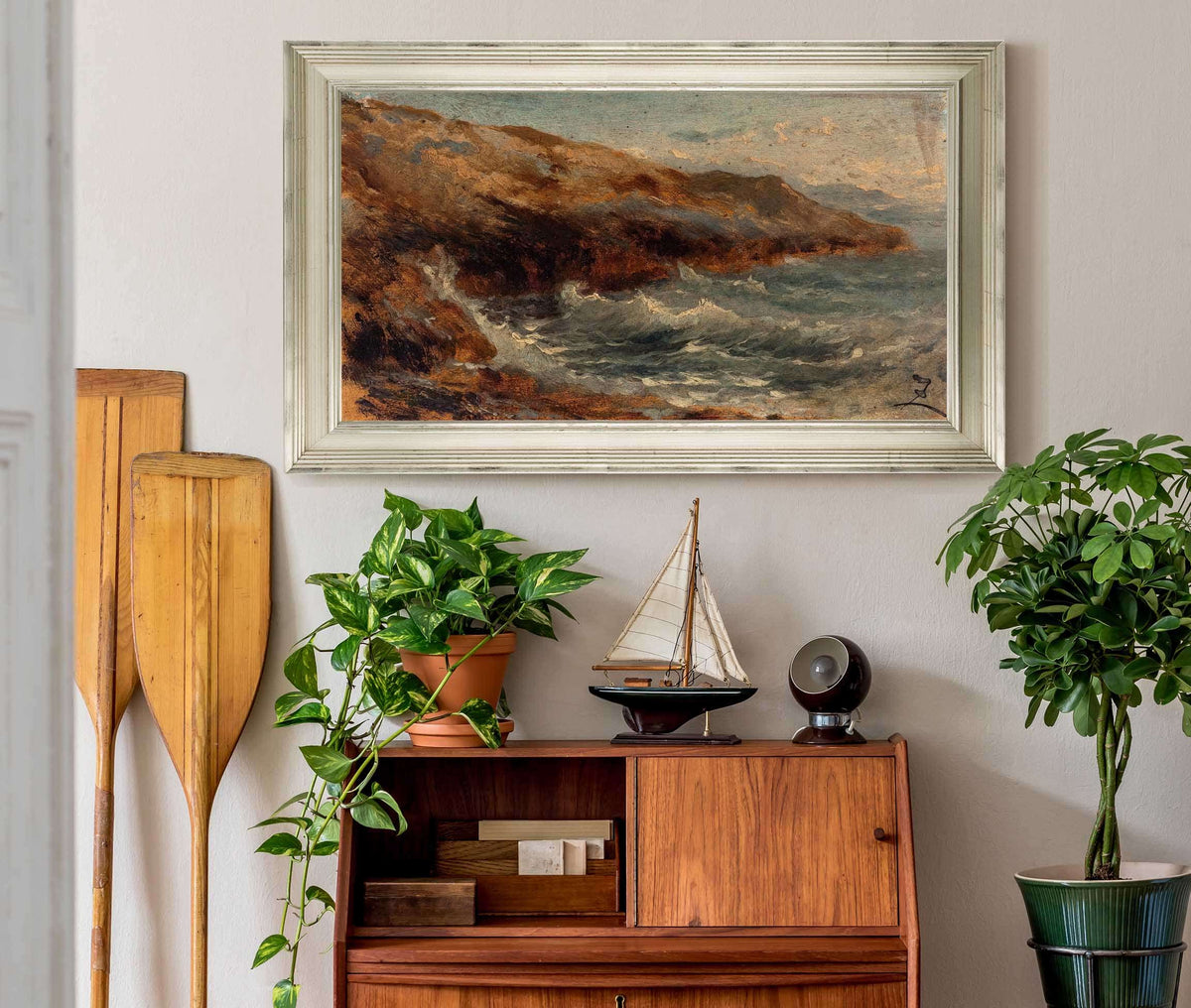 La Vague by Felix Ziem