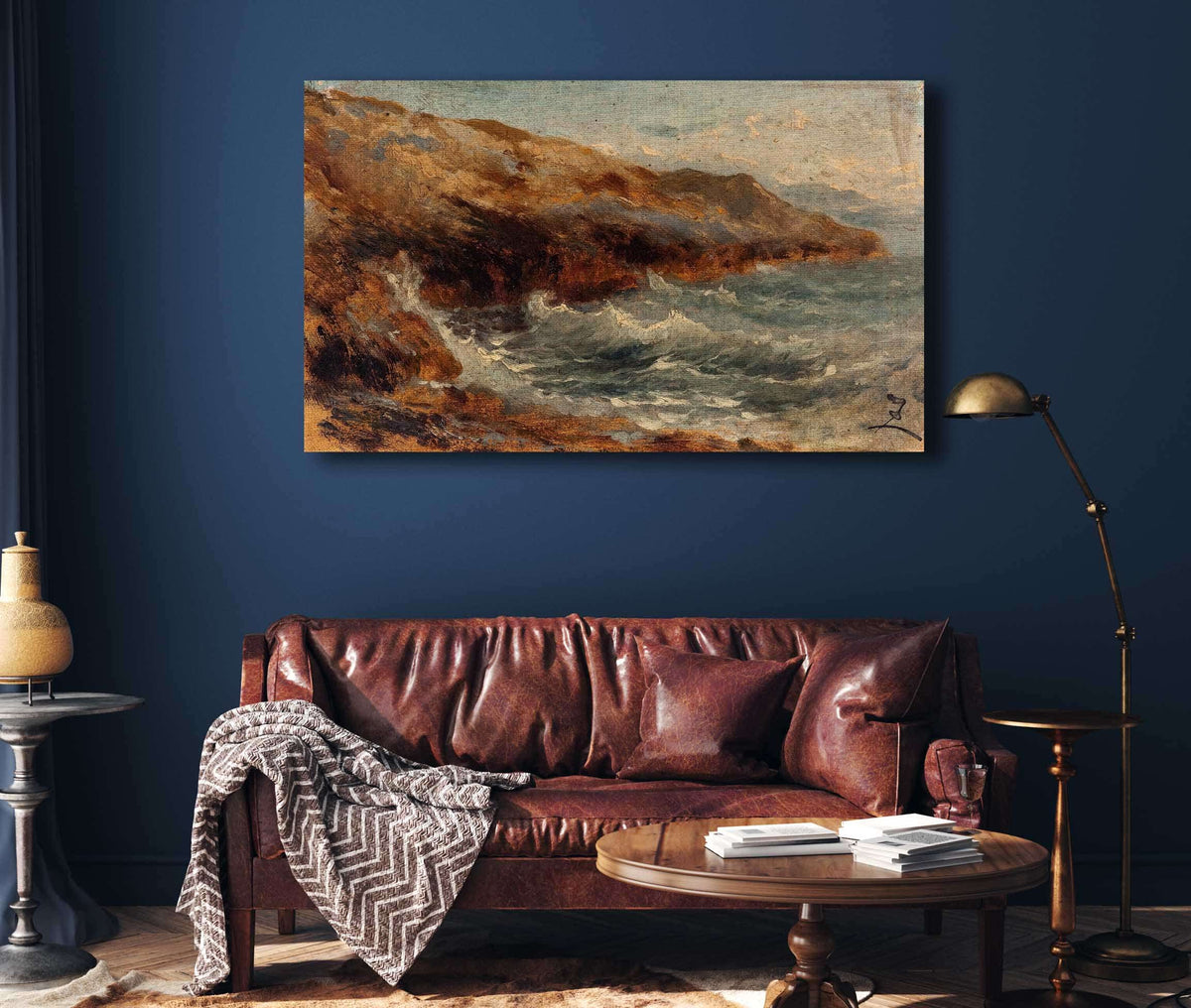 La Vague by Felix Ziem