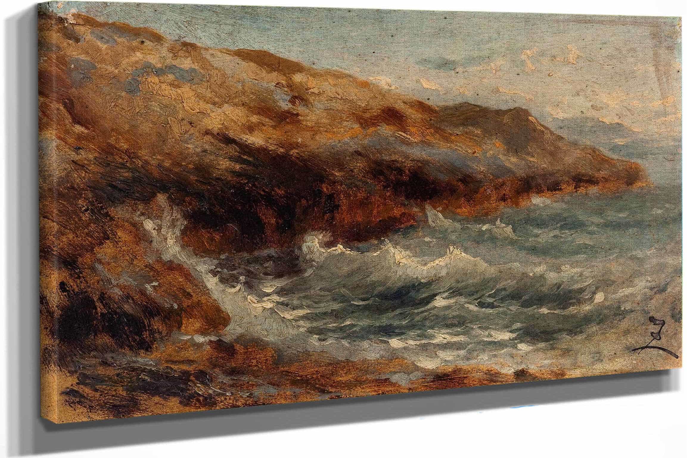 La Vague by Felix Ziem
