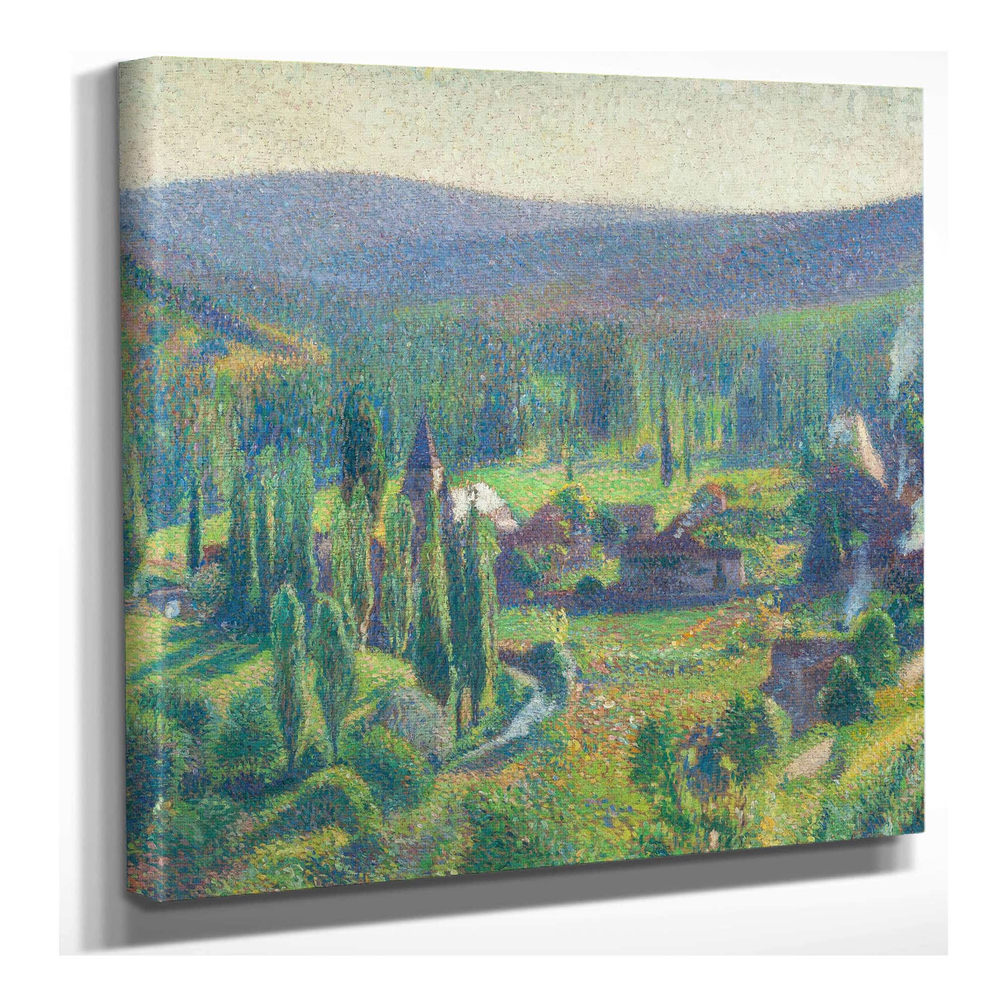 La Vallee Du Vert A Labastide Du Vert by Henri Martin