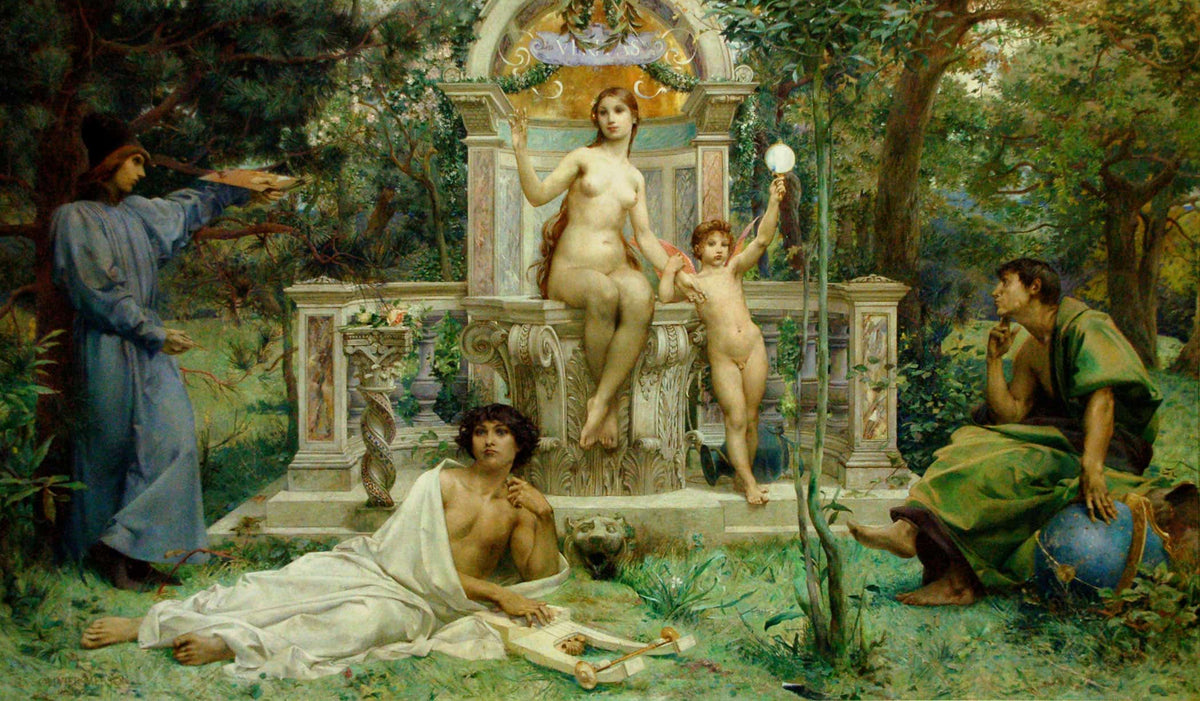 La Verite by Luc Olivier Merson