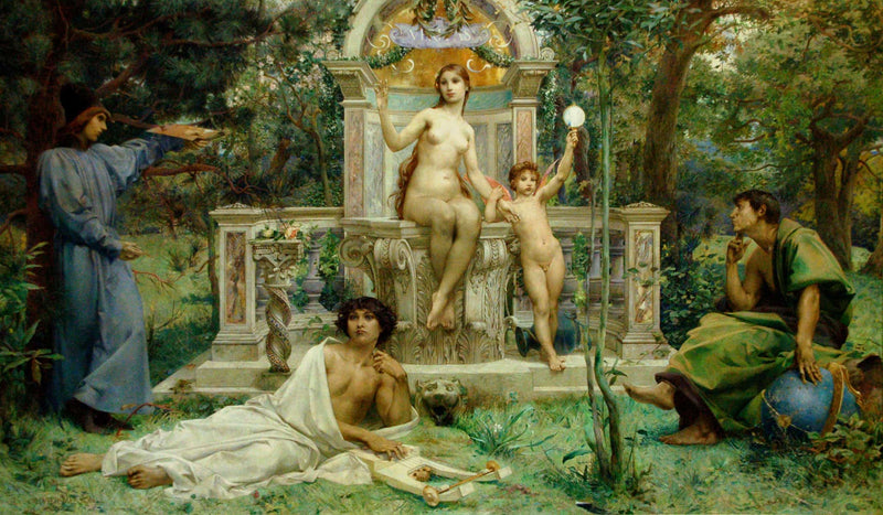 La Verite by Luc Olivier Merson