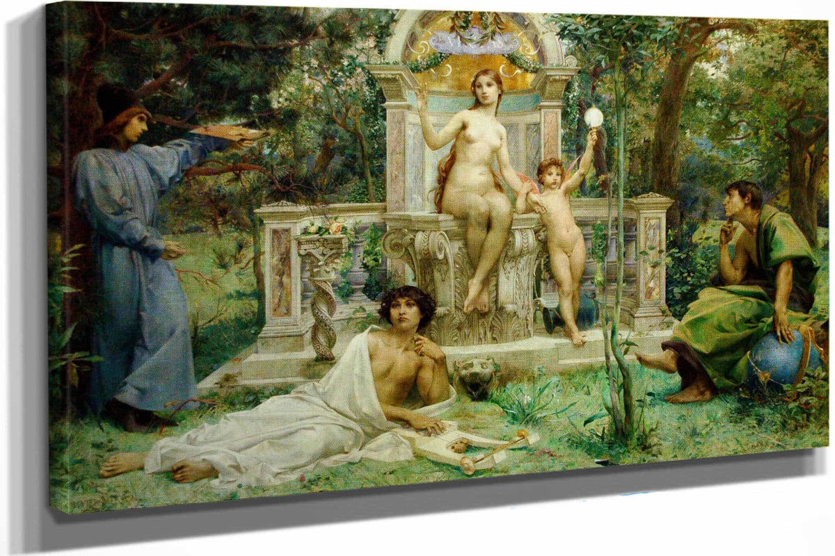 La Verite by Luc Olivier Merson