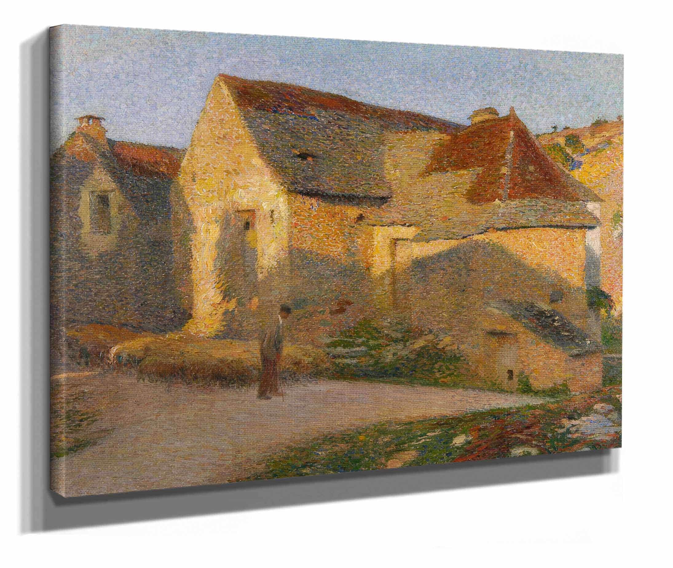 La Vieille Maison Aux Derniers Rayons by Henri Martin
