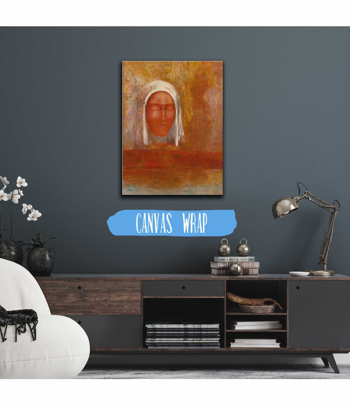 La Vierge Daurore by Odilon Redon