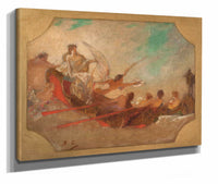 La Ville De Paris Conviant Le Monde A Ses Fetes by Jean Joseph Benjamin Constant