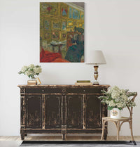 La Visiteuse by Edouard Vuillard