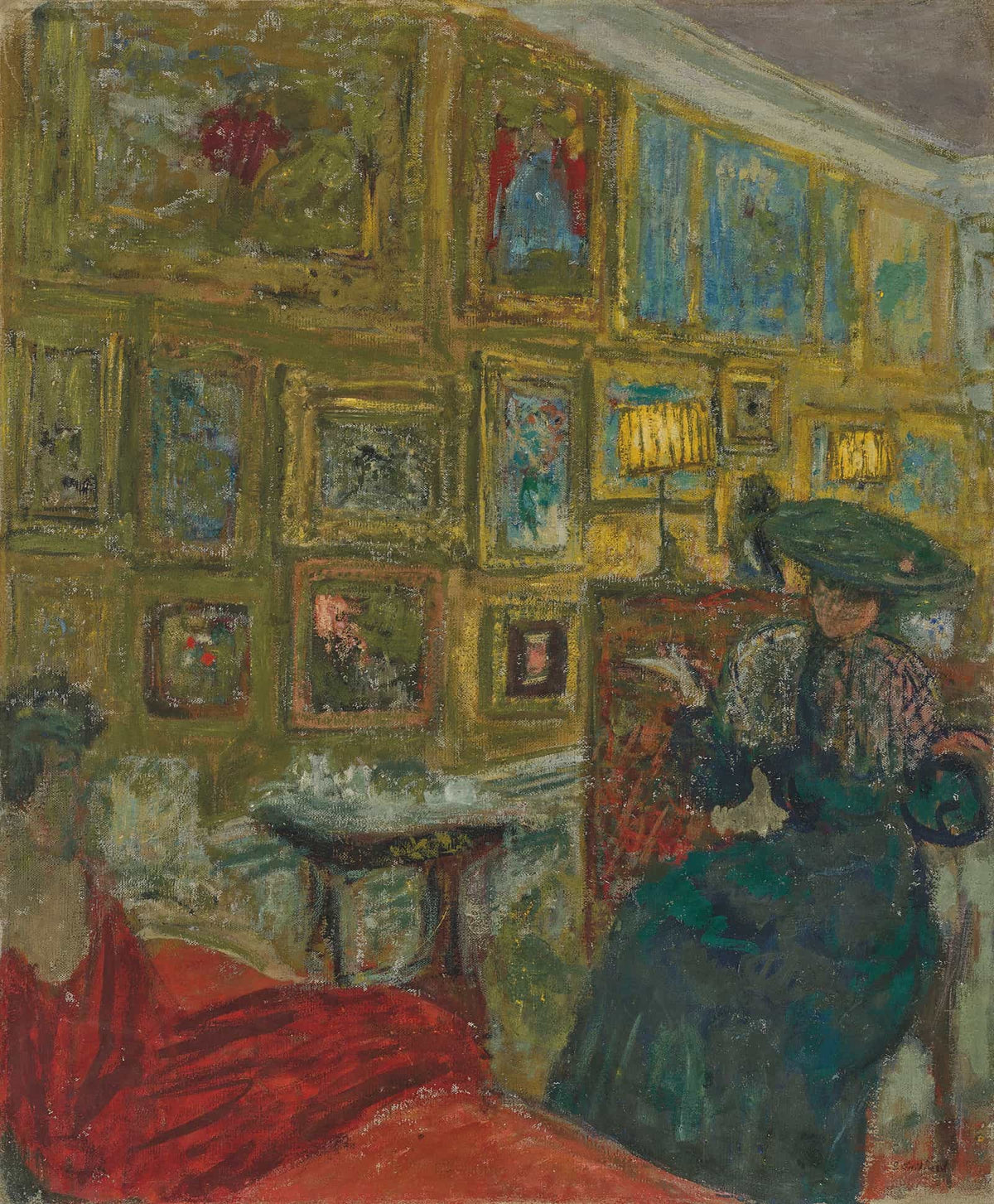 La Visiteuse by Edouard Vuillard