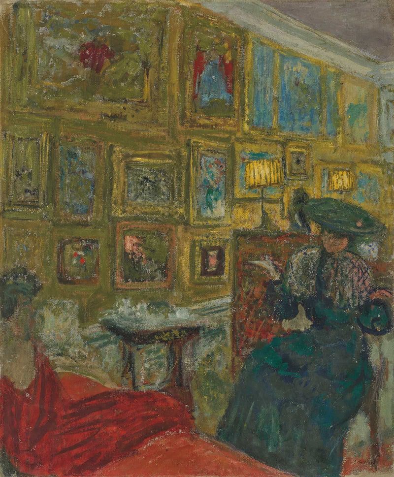 La Visiteuse by Edouard Vuillard