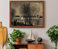 La Voile Blanche by Georges Seurat