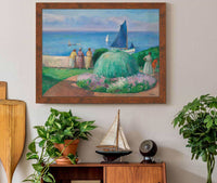 La Voile Bleue Prefailles by Henri Lebasque