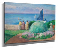 La Voile Bleue Prefailles by Henri Lebasque