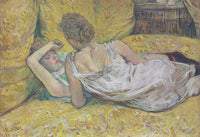 Labandon Les Deux Amies by Henri De Toulouse Lautrec