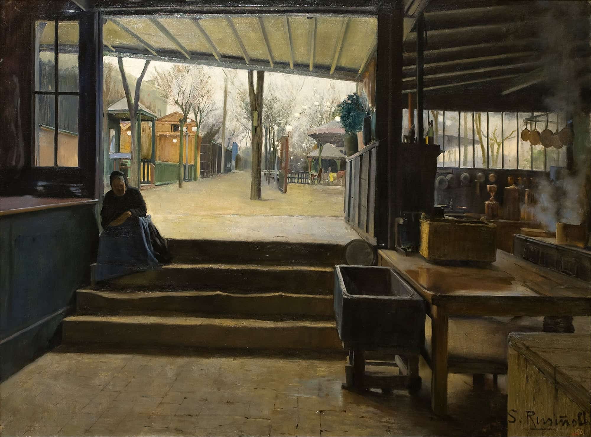Laboratory Of La Galette by Santiago Rusinol
