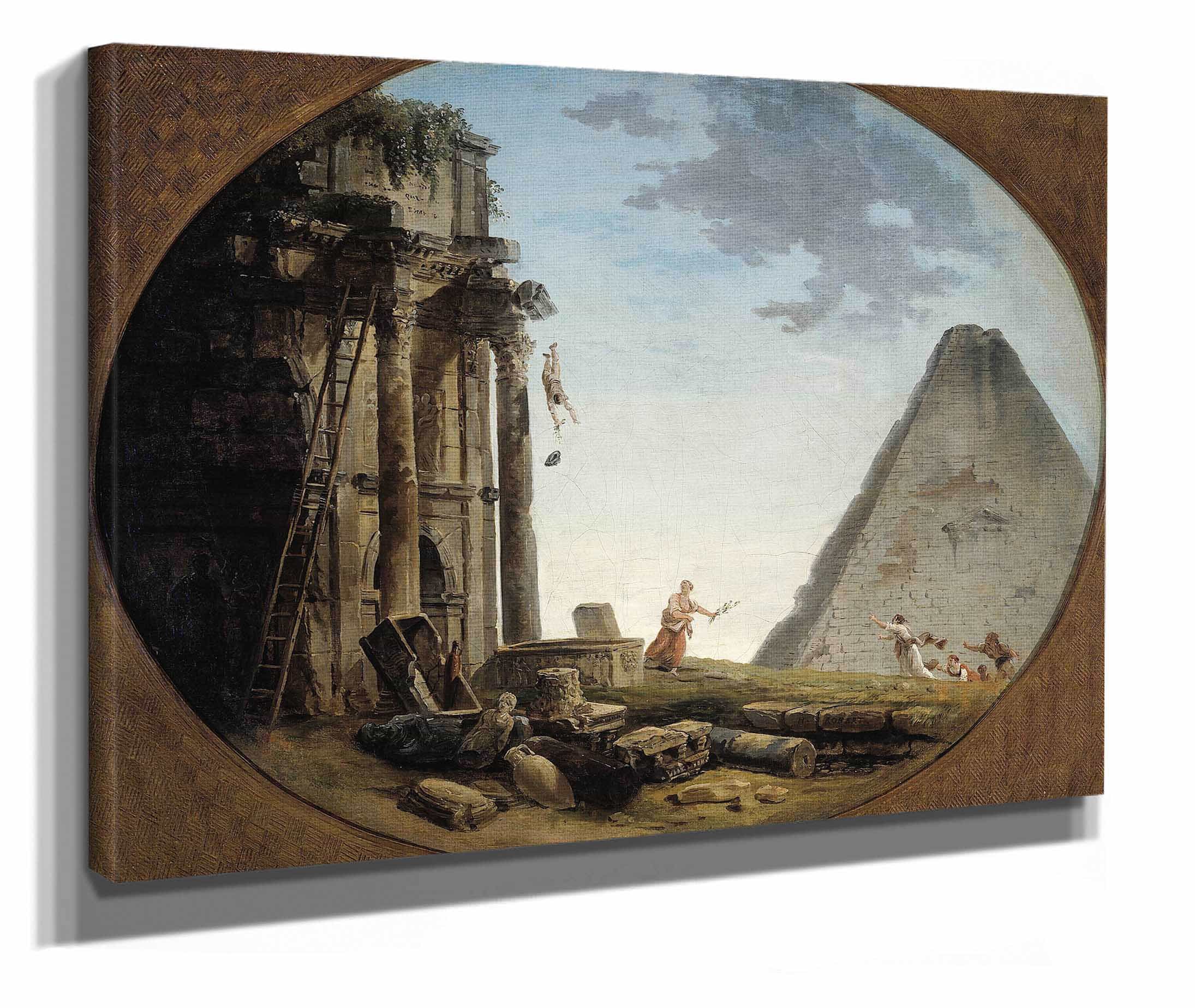 Laccident by Hubert Robert