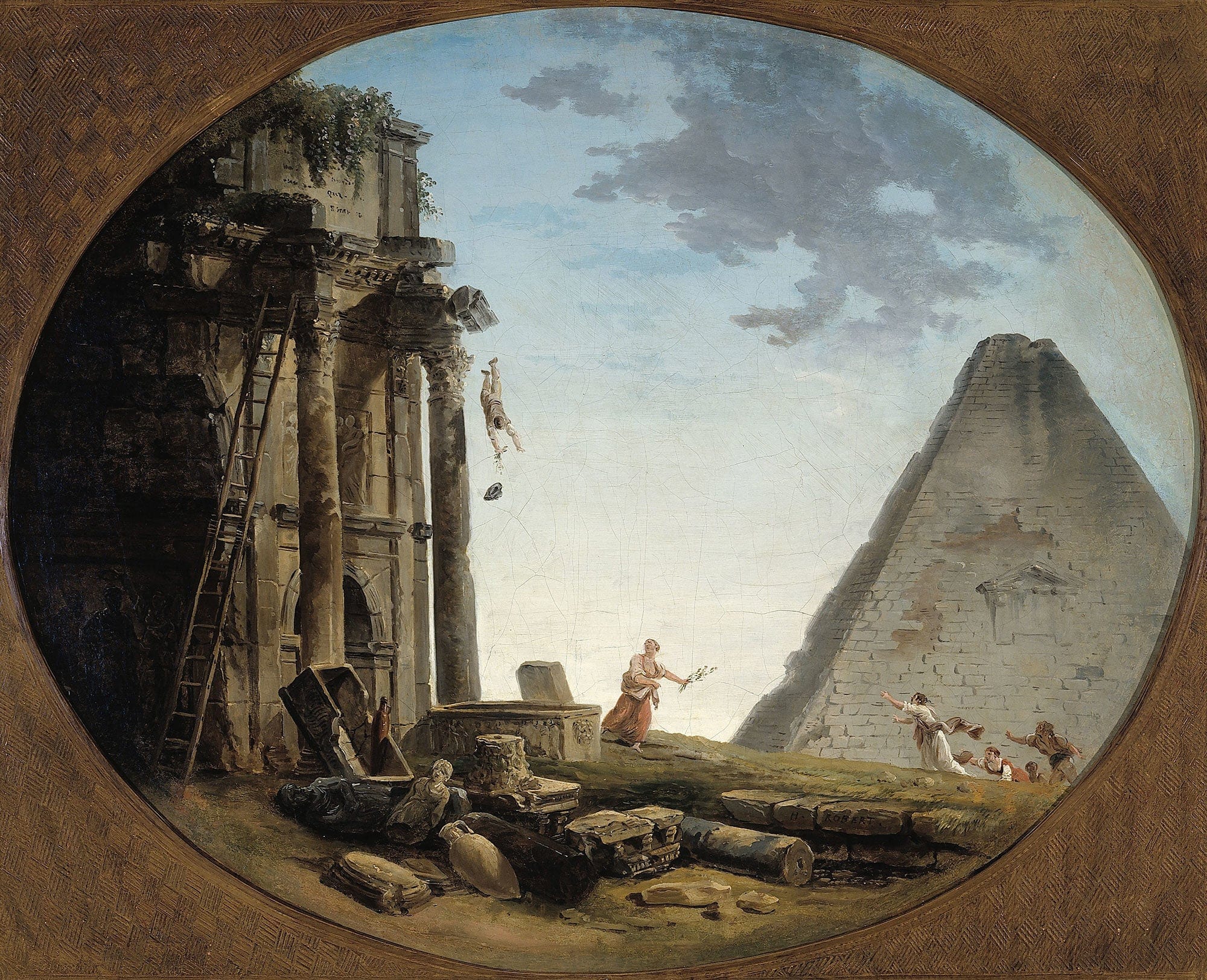 Laccident by Hubert Robert