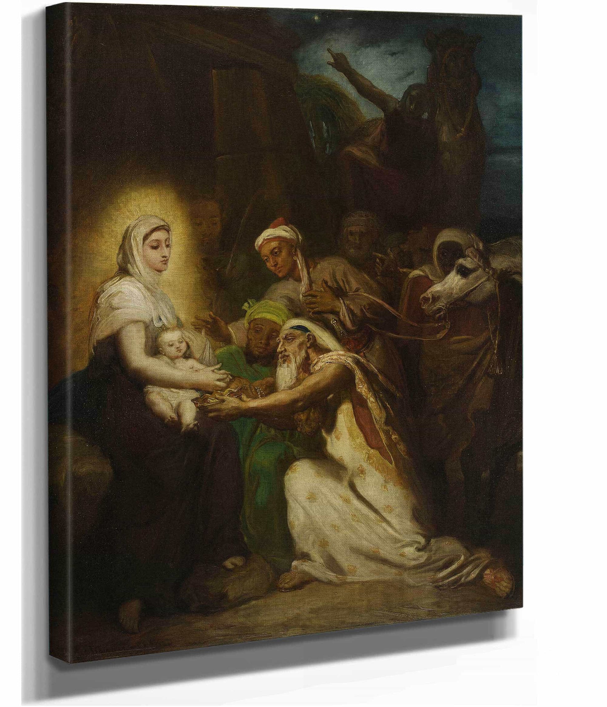 Ladoration Des Mages by Theodore Chasseriau